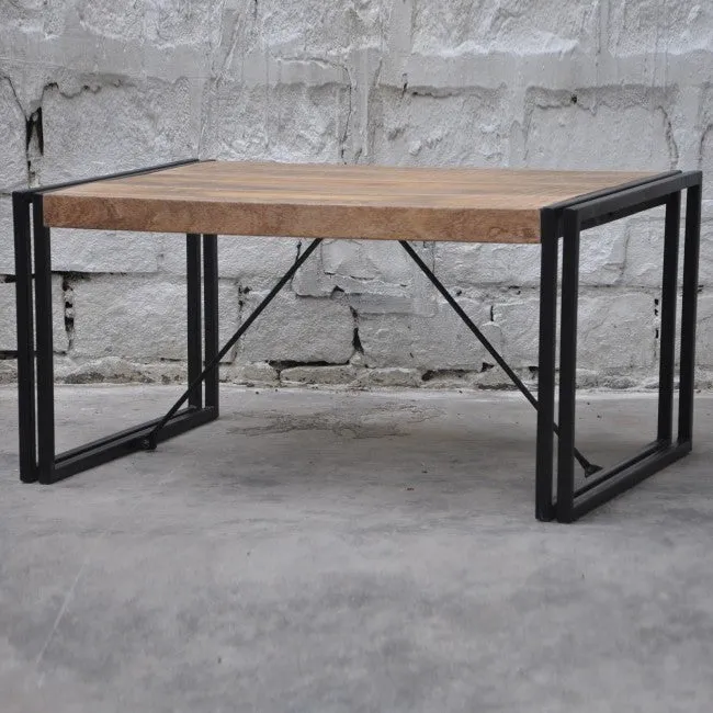 BARN Industrial Coffee Table 90Cm Natural