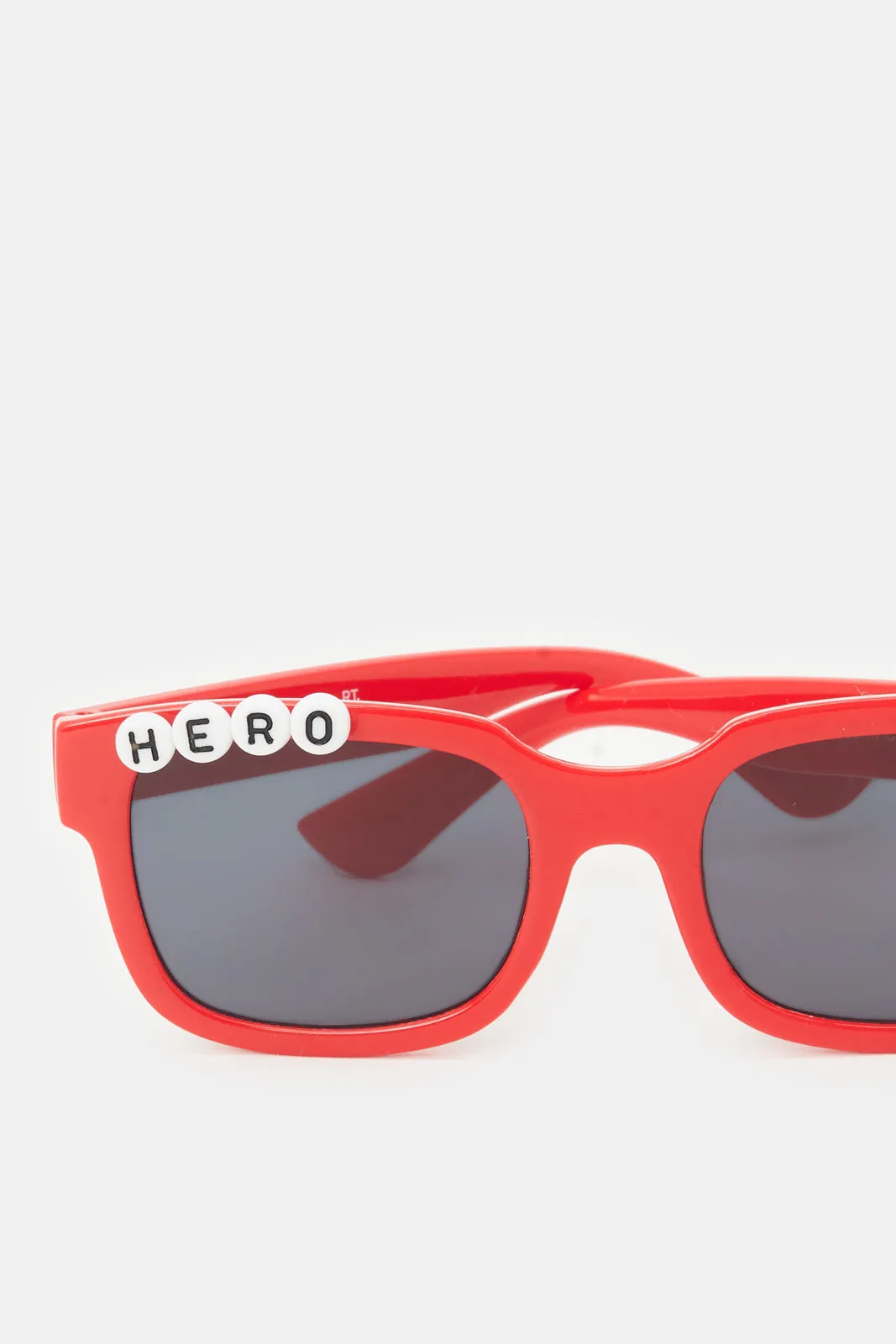 Boys Red Helicopter Wayfarer Sunglasses