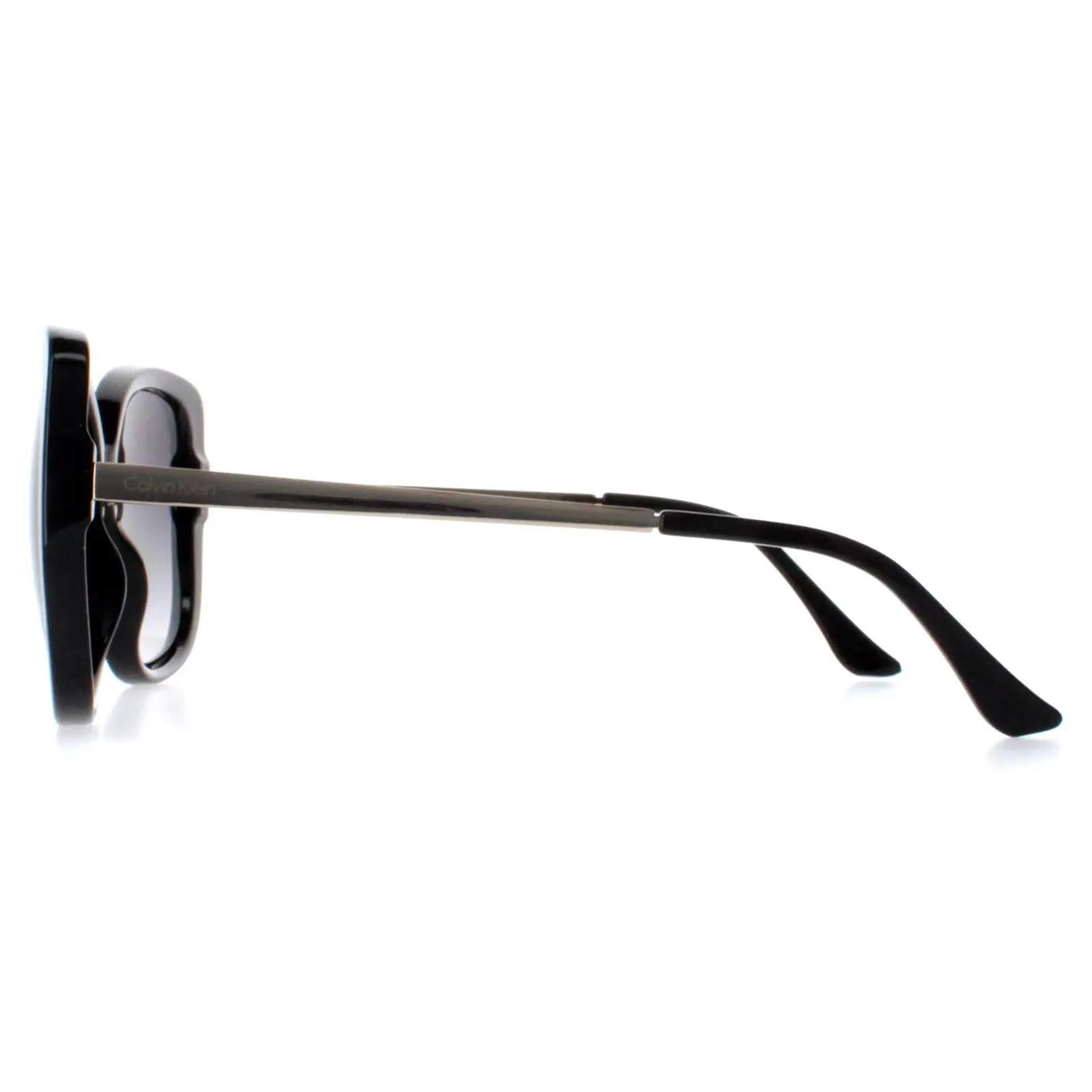 Calvin Klein Sunglasses CK22548S 001 Shiny Black Gold Grey Gradient