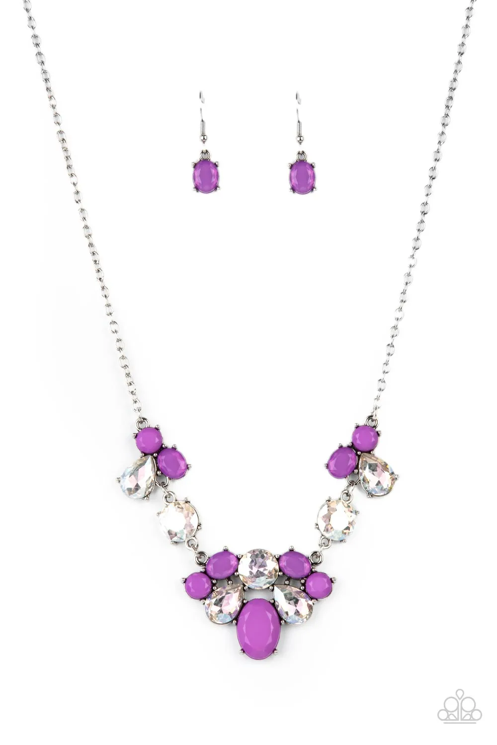 Ethereal Romance - Purple Necklace - Paparazzi Accessories