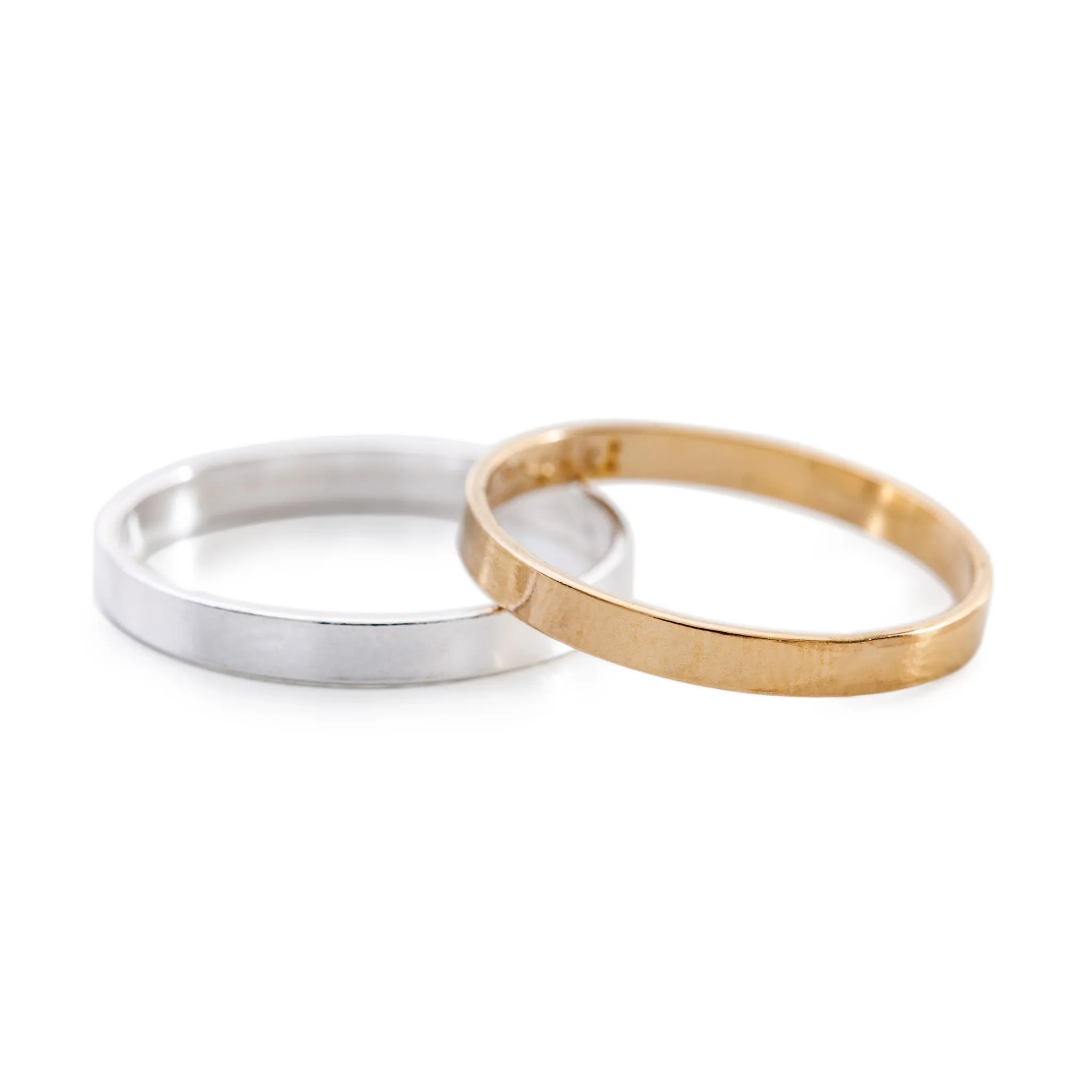 Gold Band Stacking Ring