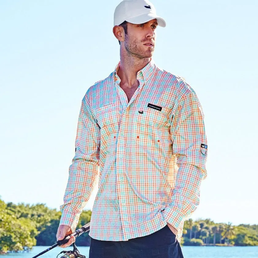 Harbor Cay Fishing Shirt - Drake Grid