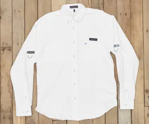 Harbor Cay Fishing Shirt - White