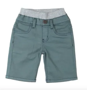 Hoonana - Stretch Twill Shorts in Sage