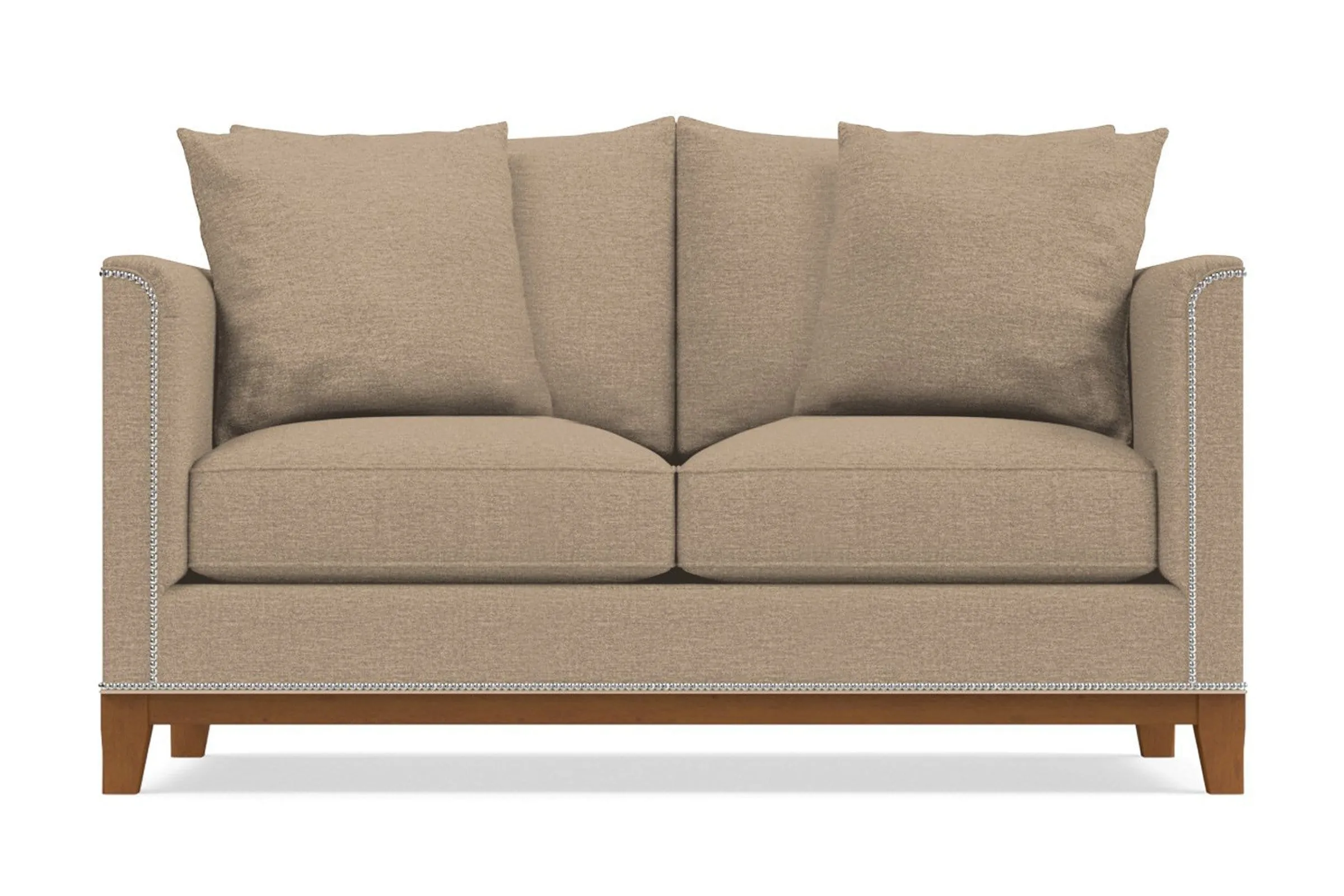 La Brea Apartment Size Sofa :: Leg Finish: Pecan / Size: Apartment Size - 72"w