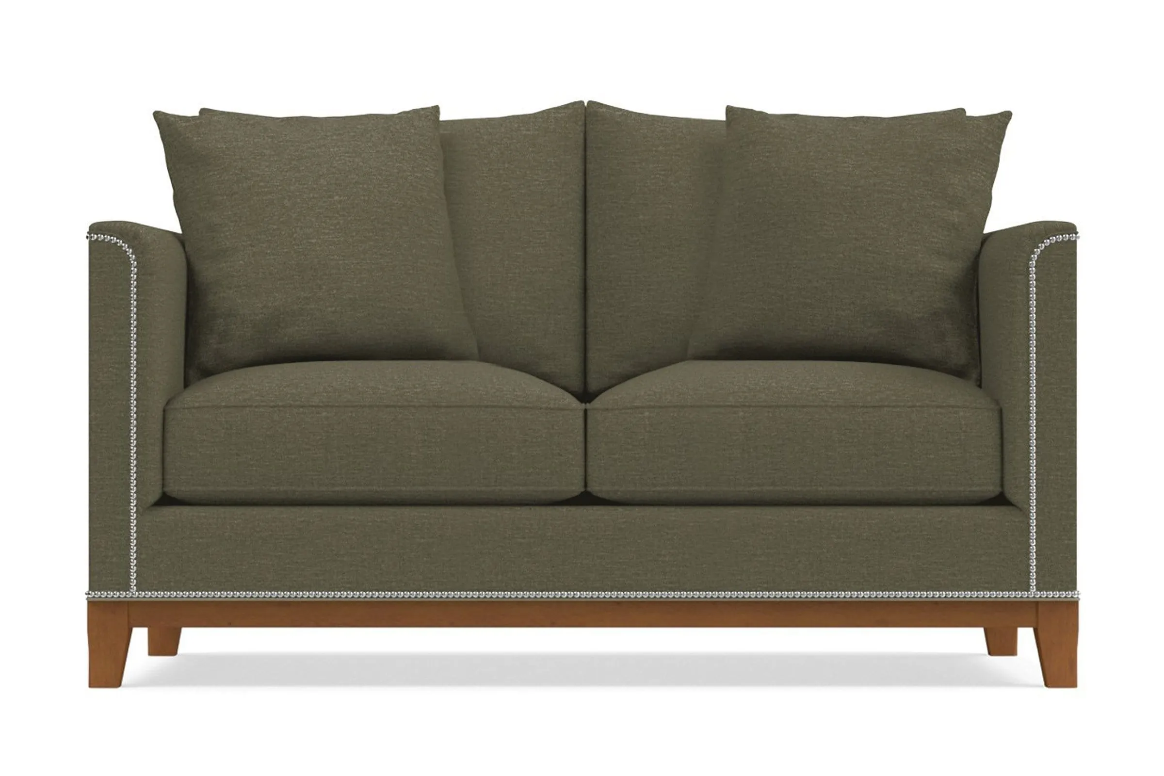 La Brea Apartment Size Sofa :: Leg Finish: Pecan / Size: Apartment Size - 72"w