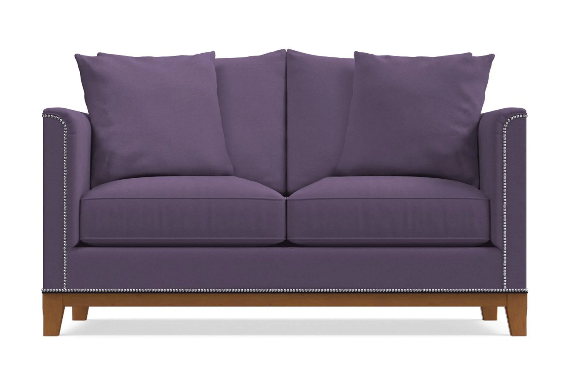 La Brea Apartment Size Sofa :: Leg Finish: Pecan / Size: Apartment Size - 72"w