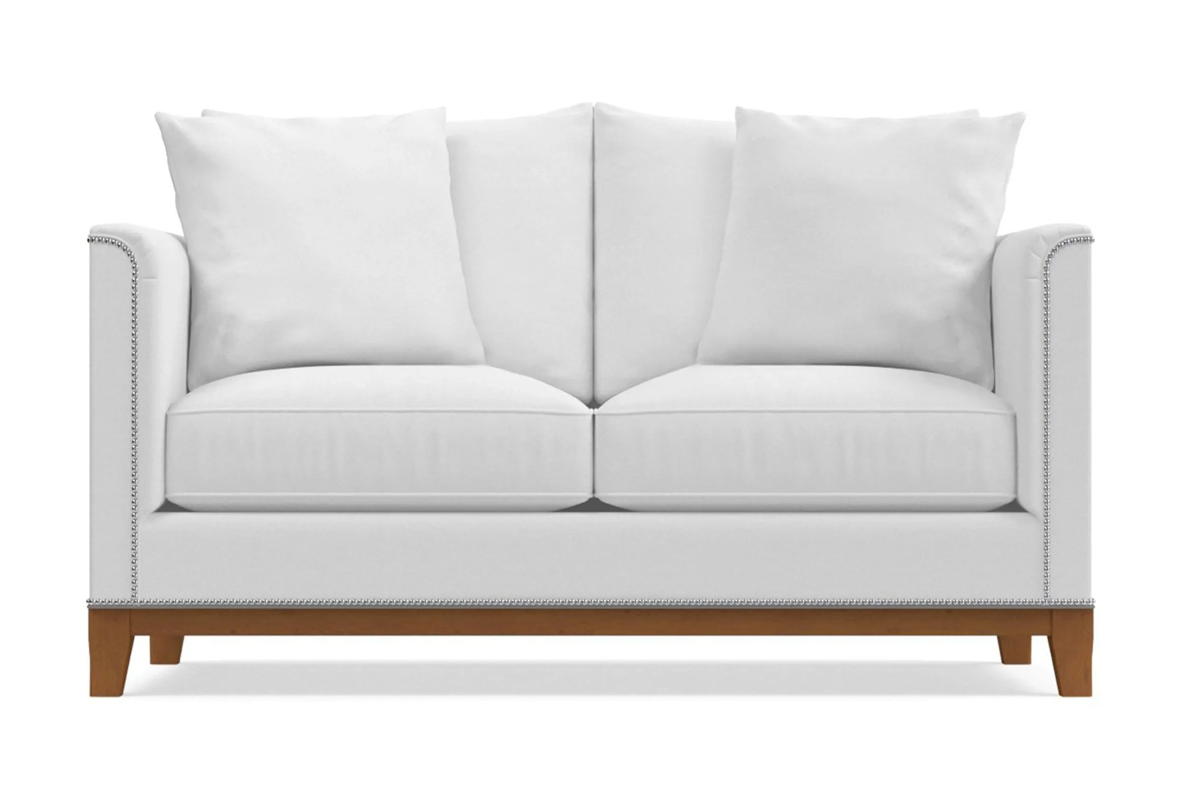 La Brea Apartment Size Sofa :: Leg Finish: Pecan / Size: Apartment Size - 72"w