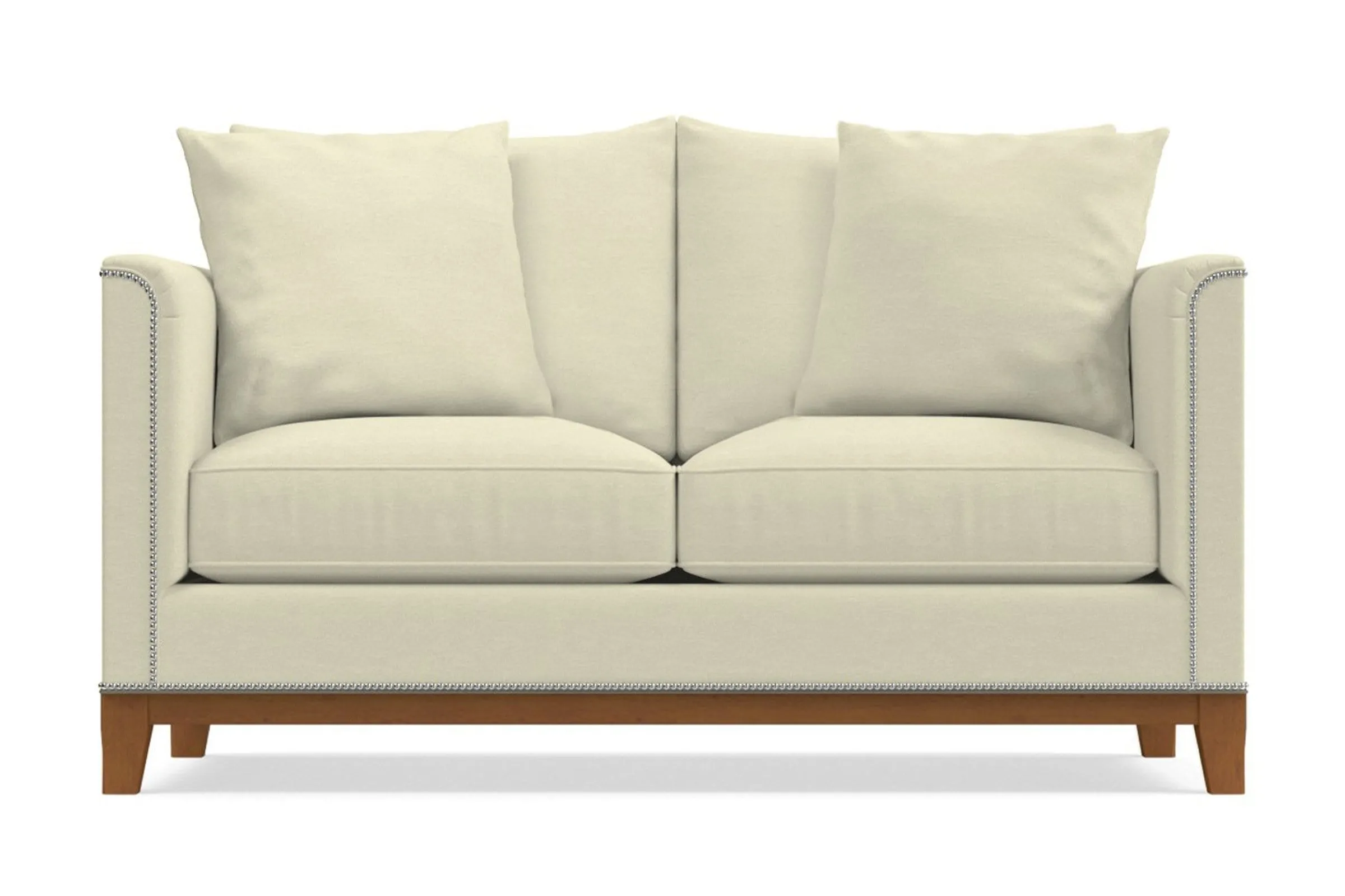 La Brea Apartment Size Sofa :: Leg Finish: Pecan / Size: Apartment Size - 72"w