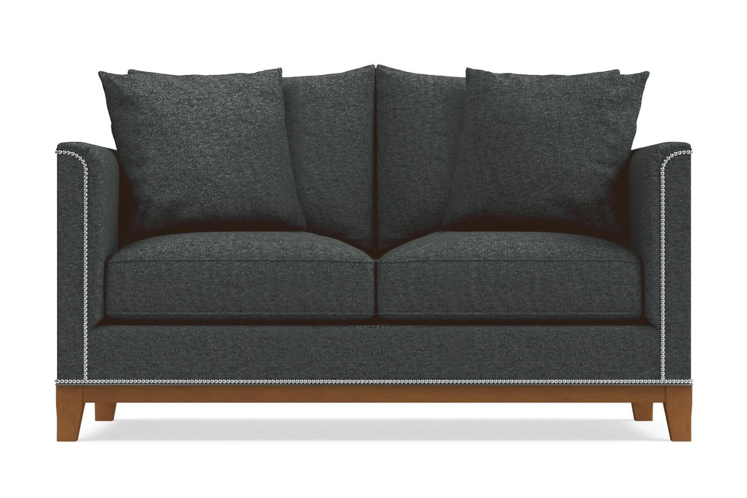 La Brea Apartment Size Sofa :: Leg Finish: Pecan / Size: Apartment Size - 72"w