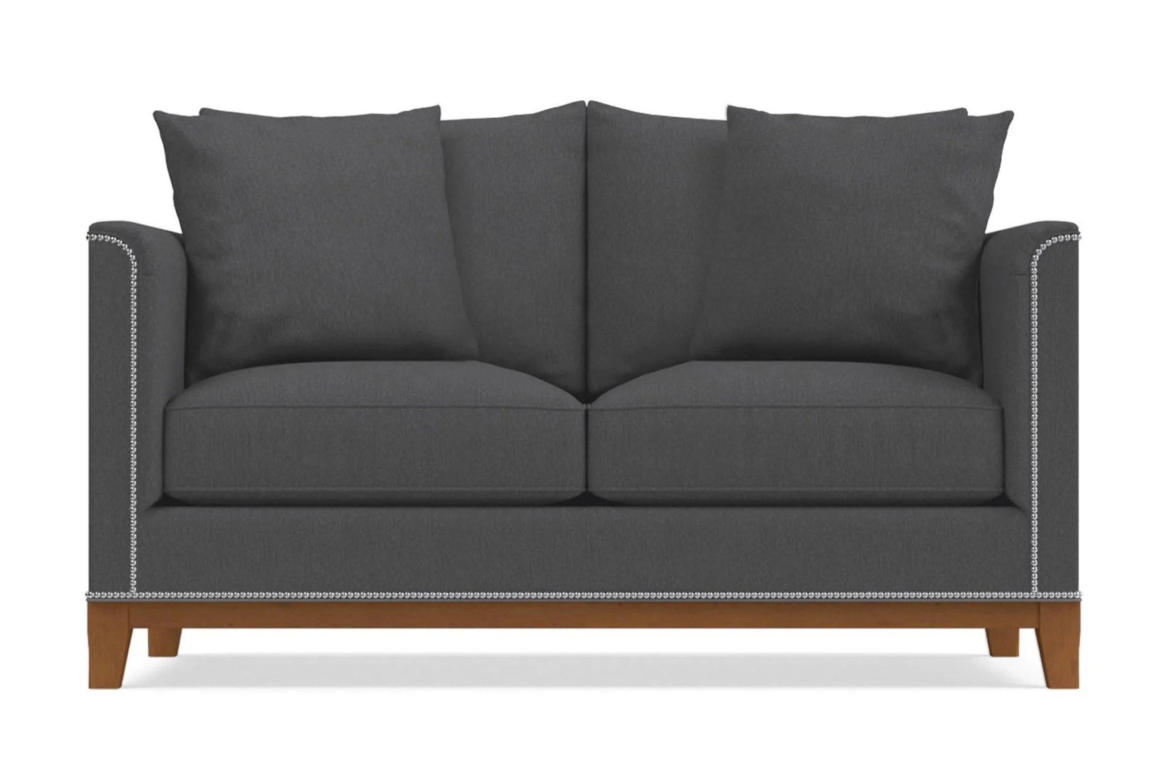 La Brea Apartment Size Sofa :: Leg Finish: Pecan / Size: Apartment Size - 72"w