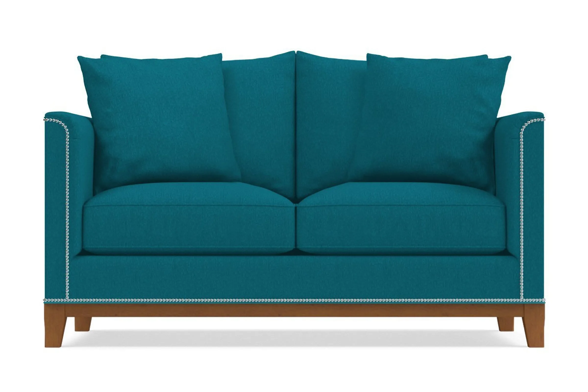 La Brea Apartment Size Sofa :: Leg Finish: Pecan / Size: Apartment Size - 72"w