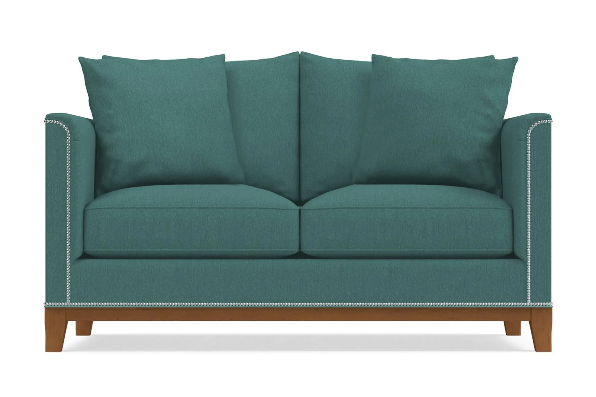 La Brea Apartment Size Sofa :: Leg Finish: Pecan / Size: Apartment Size - 72"w