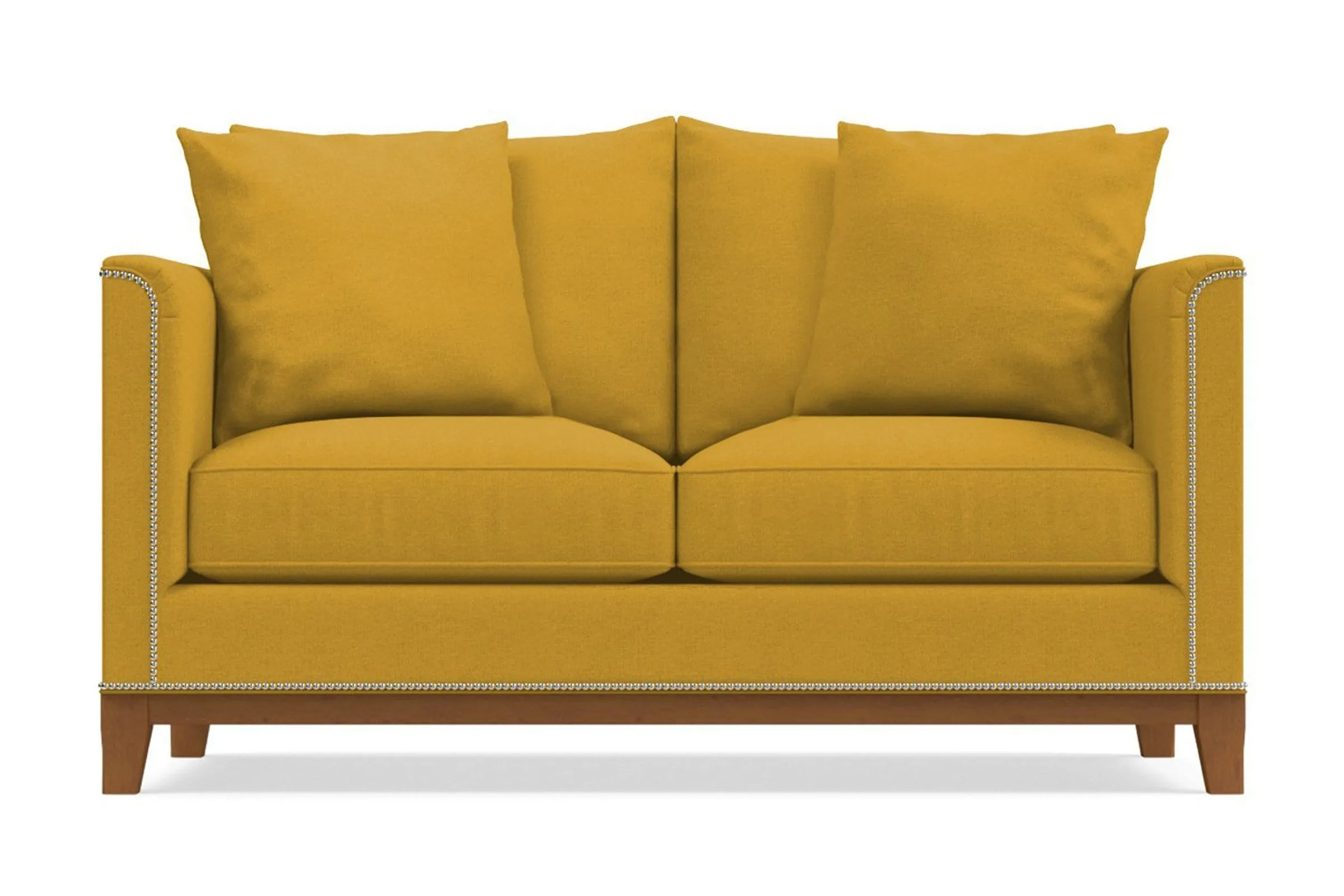 La Brea Apartment Size Sofa :: Leg Finish: Pecan / Size: Apartment Size - 72"w