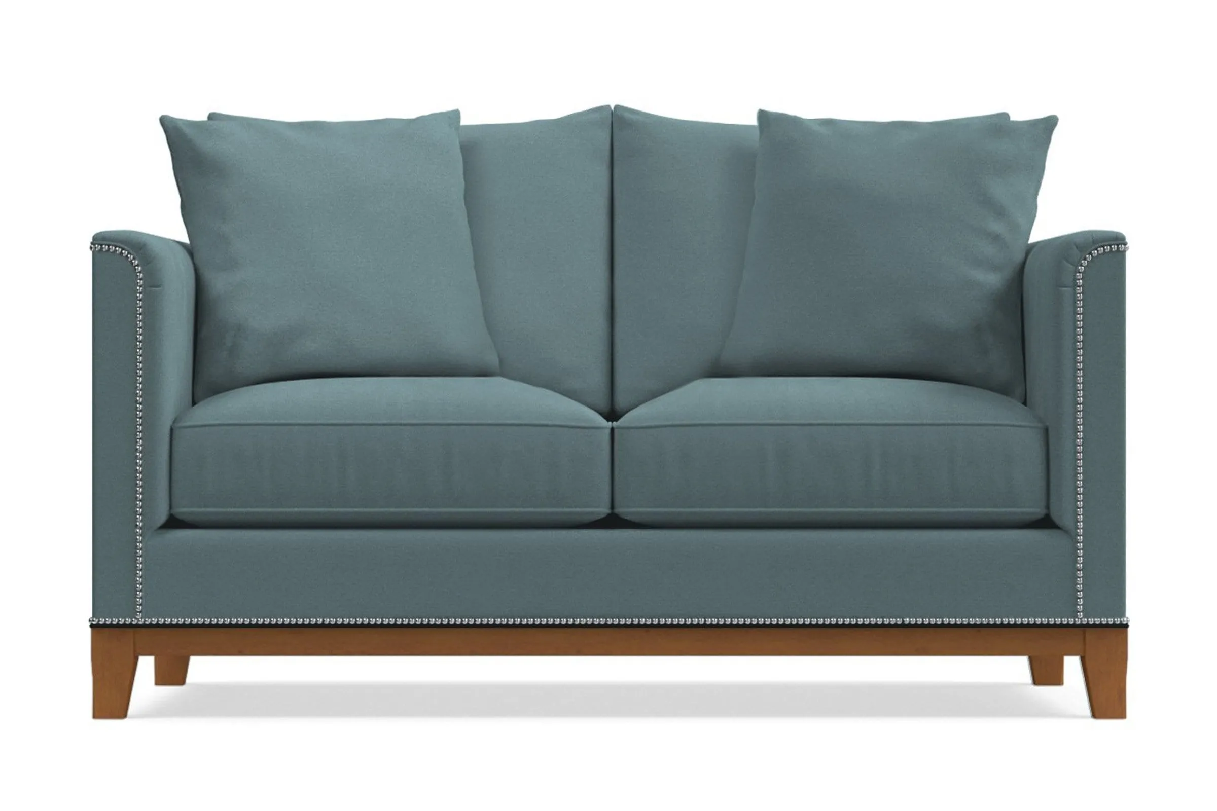 La Brea Apartment Size Sofa :: Leg Finish: Pecan / Size: Apartment Size - 72"w