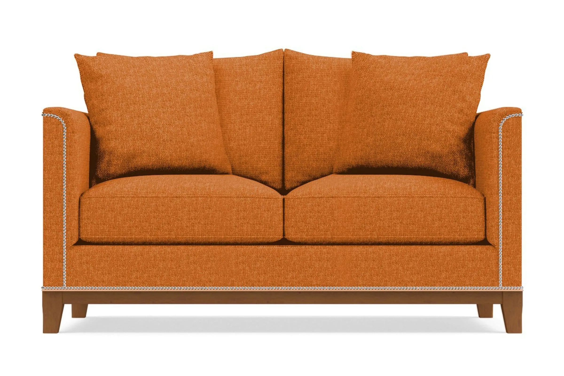 La Brea Apartment Size Sofa :: Leg Finish: Pecan / Size: Apartment Size - 72"w