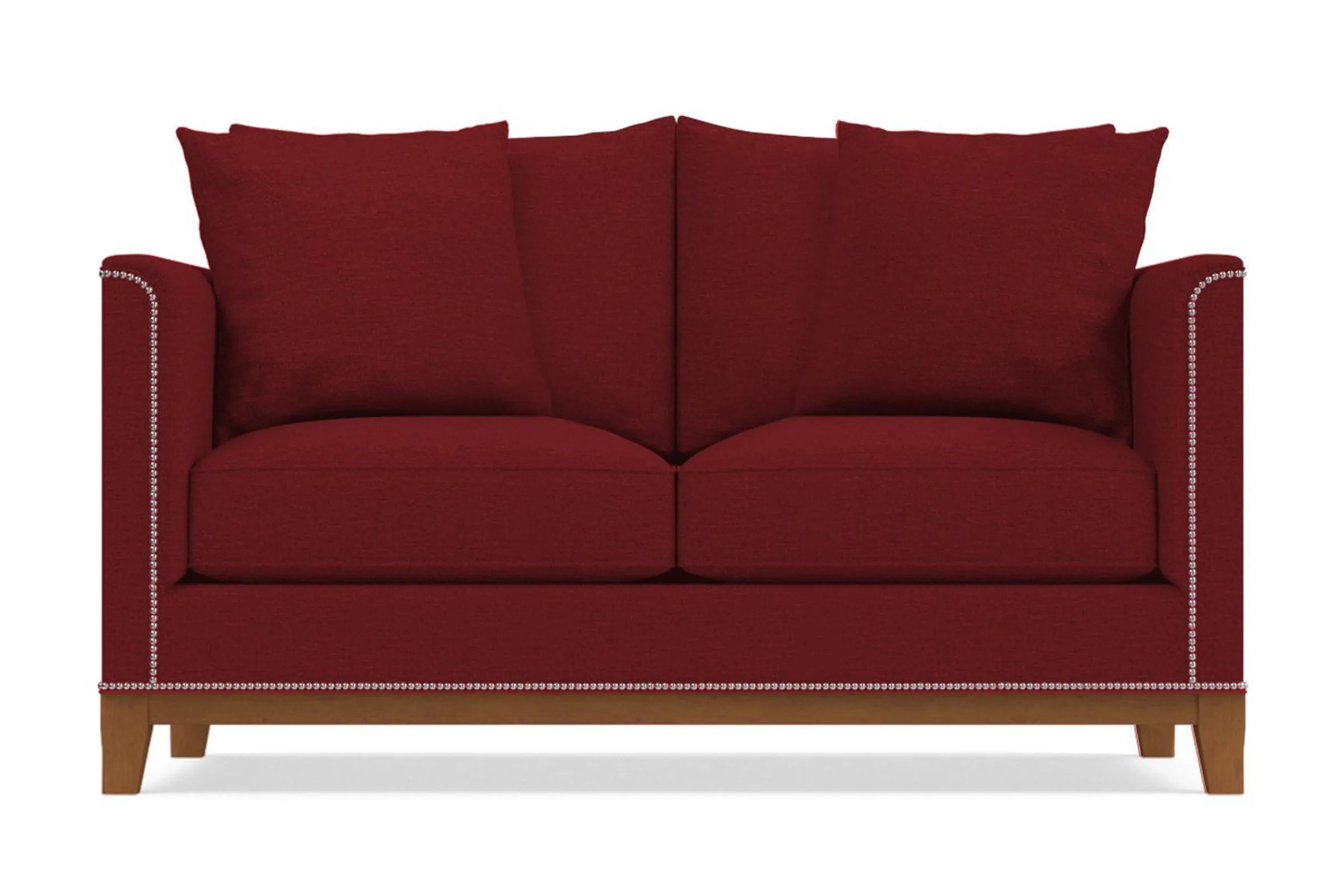 La Brea Apartment Size Sofa :: Leg Finish: Pecan / Size: Apartment Size - 72"w