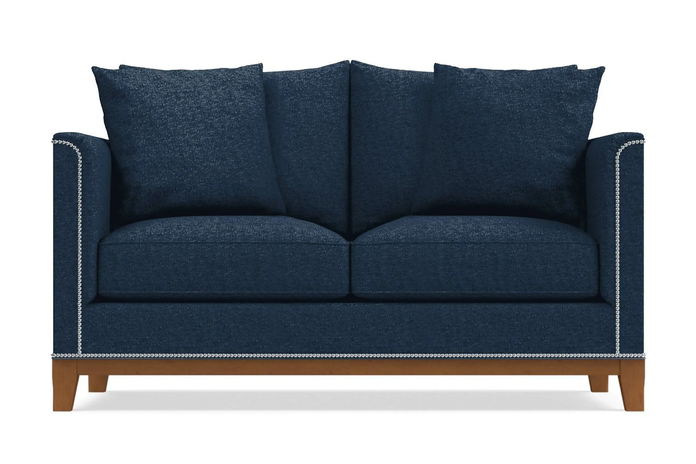 La Brea Apartment Size Sofa :: Leg Finish: Pecan / Size: Apartment Size - 72"w