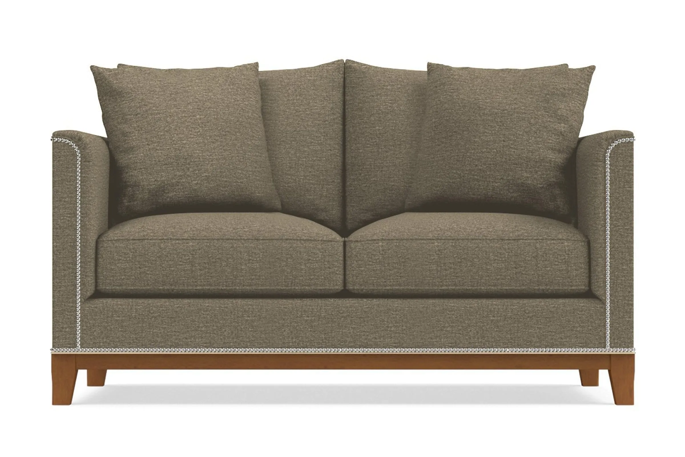 La Brea Apartment Size Sofa :: Leg Finish: Pecan / Size: Apartment Size - 72"w