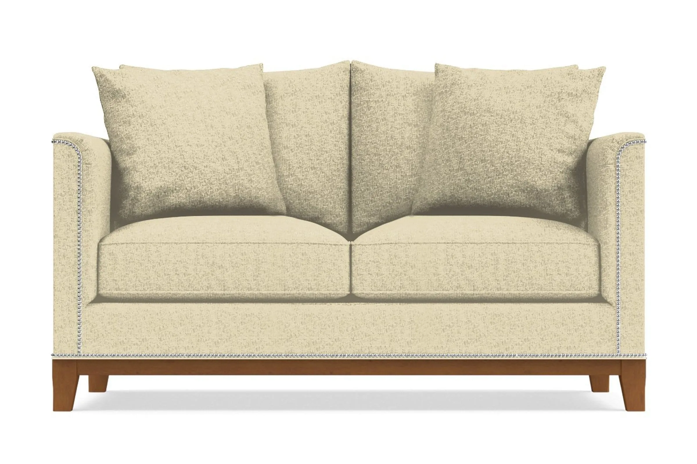 La Brea Apartment Size Sofa :: Leg Finish: Pecan / Size: Apartment Size - 72"w