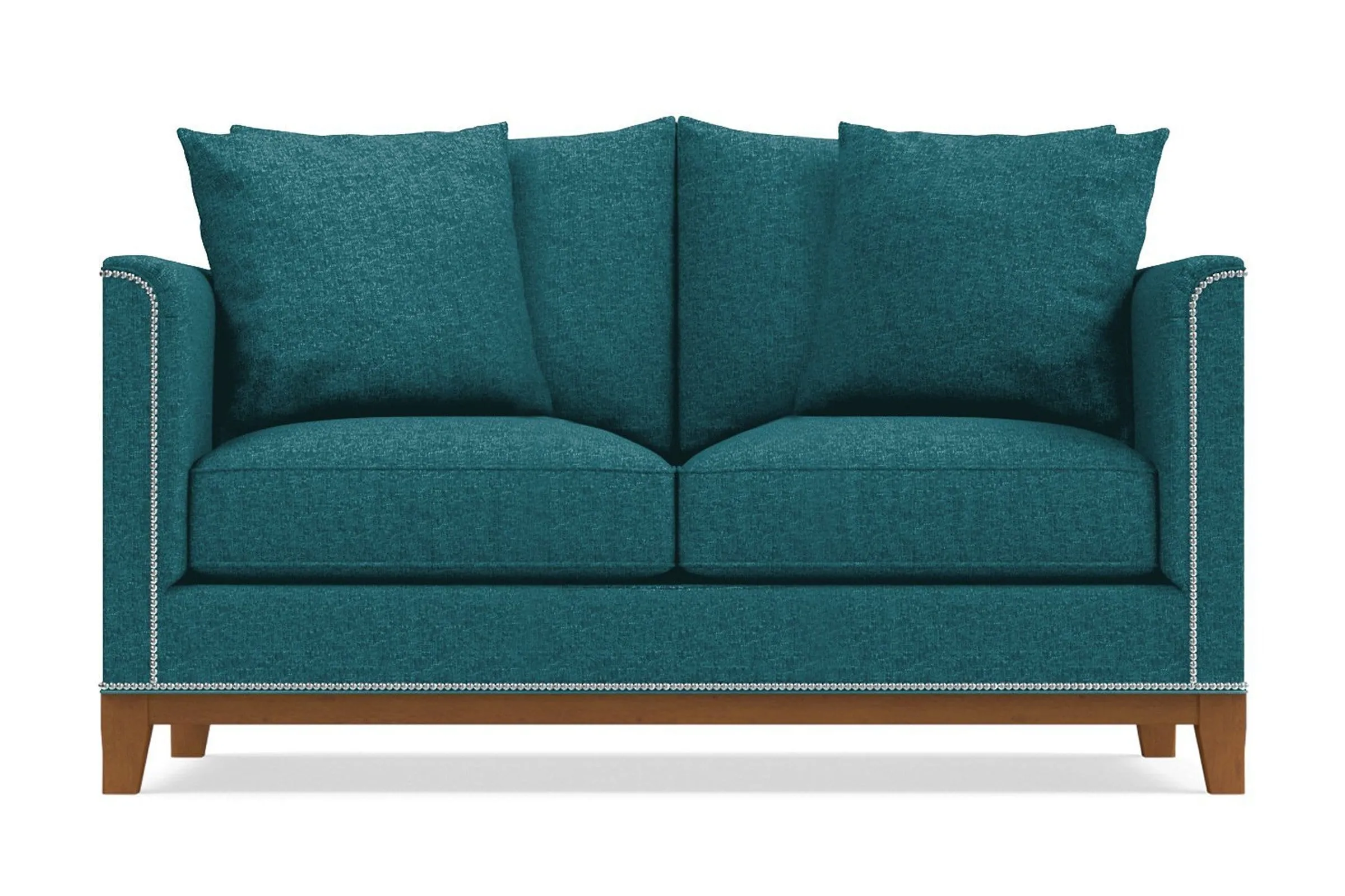 La Brea Apartment Size Sofa :: Leg Finish: Pecan / Size: Apartment Size - 72"w