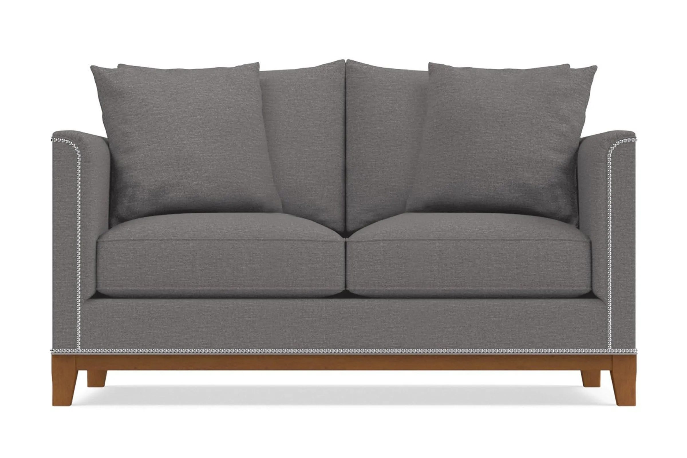 La Brea Apartment Size Sofa :: Leg Finish: Pecan / Size: Apartment Size - 72"w