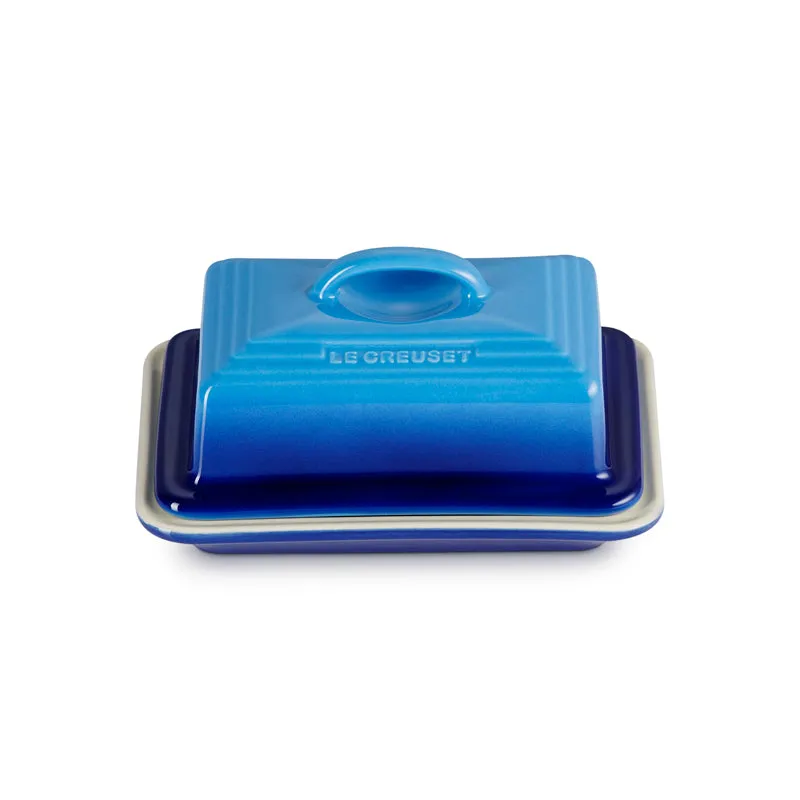 Le Creuset Stoneware Butter Dish Azure