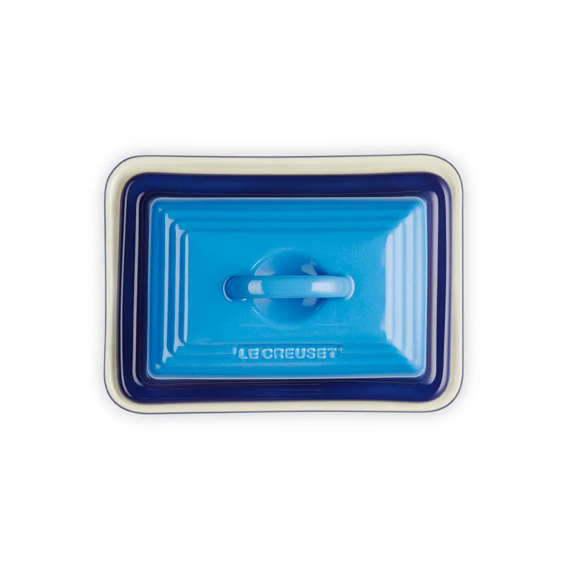 Le Creuset Stoneware Butter Dish Azure