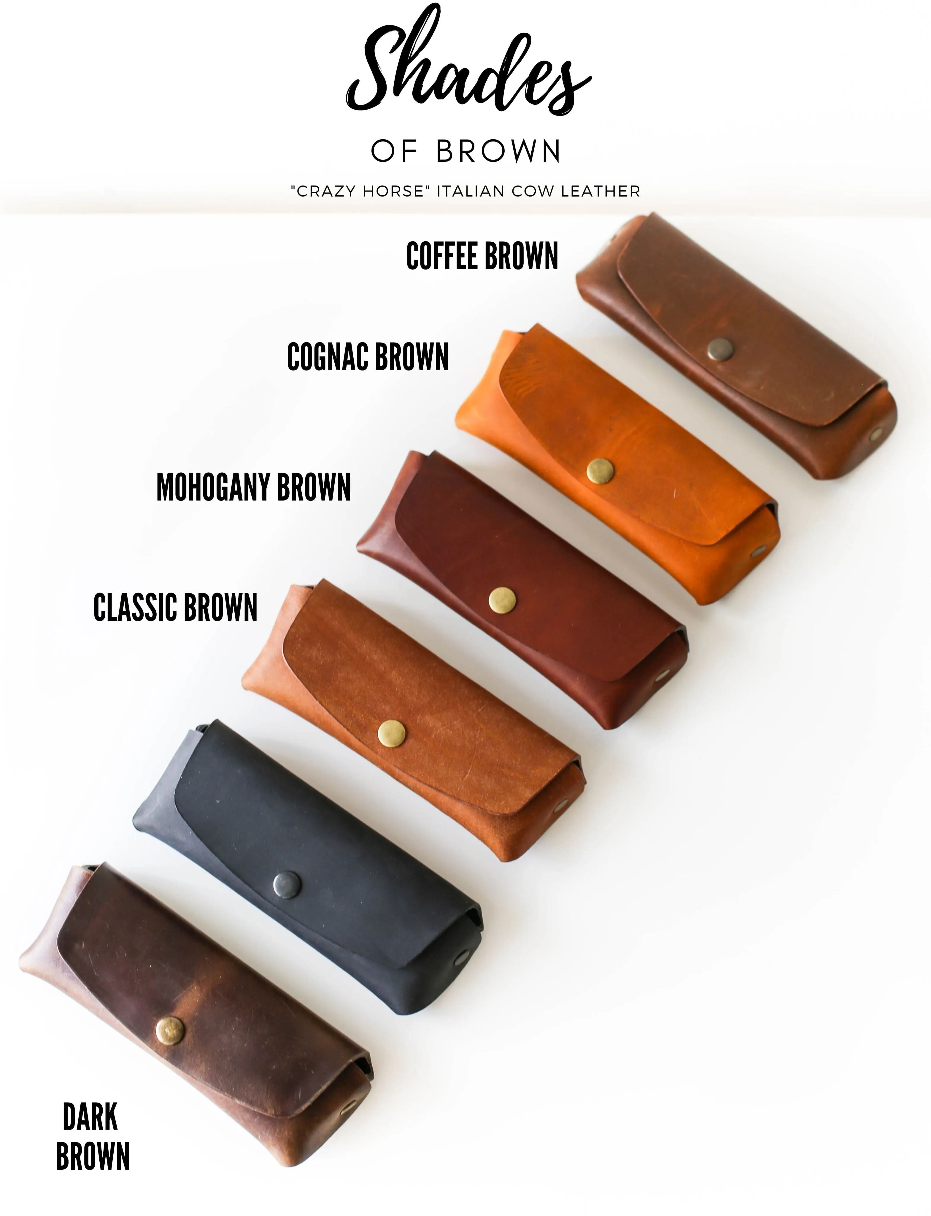 Leather Glasses Case