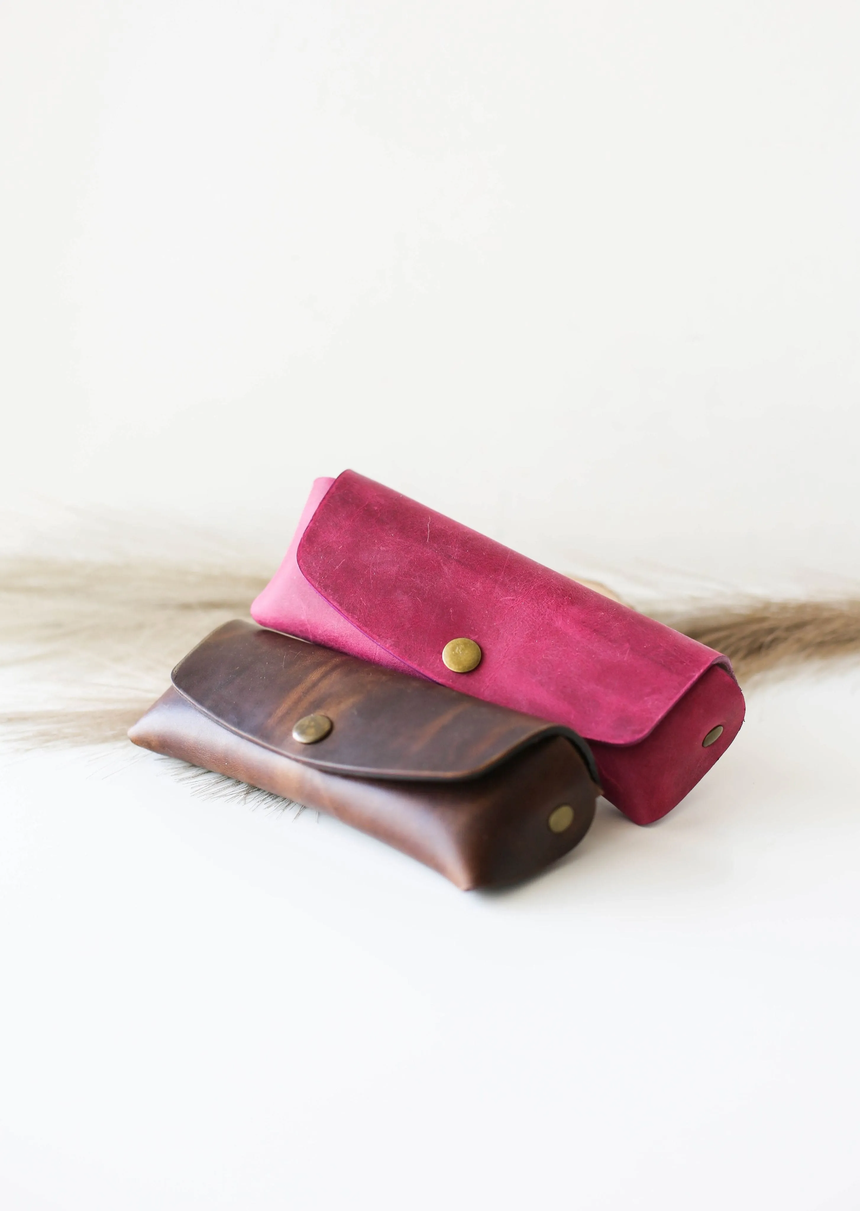 Leather Glasses Case