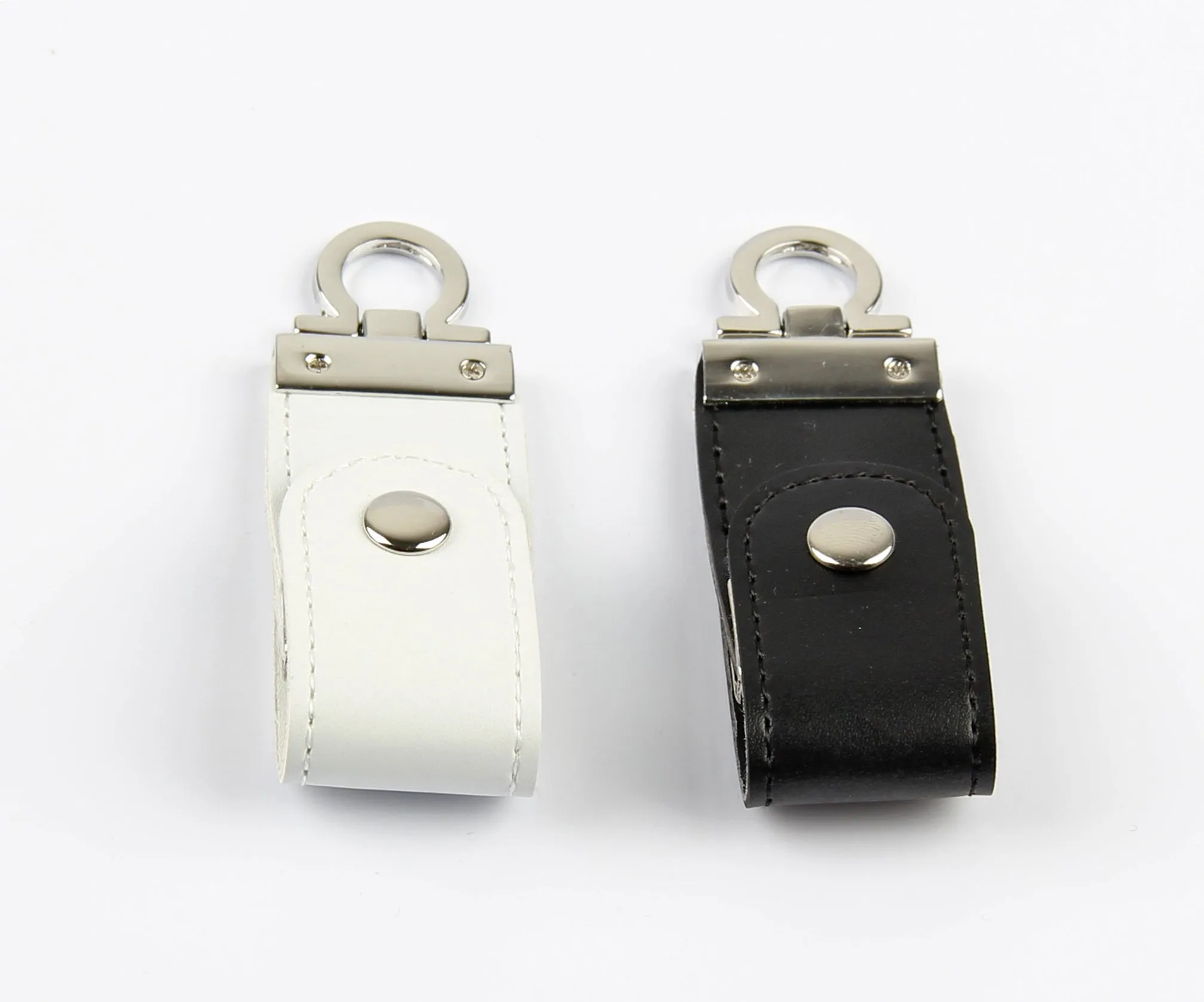 Leather USBs with Eyelet Button