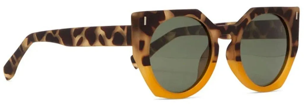 MATT&NAT MULE - Leopard Round Sunglasses