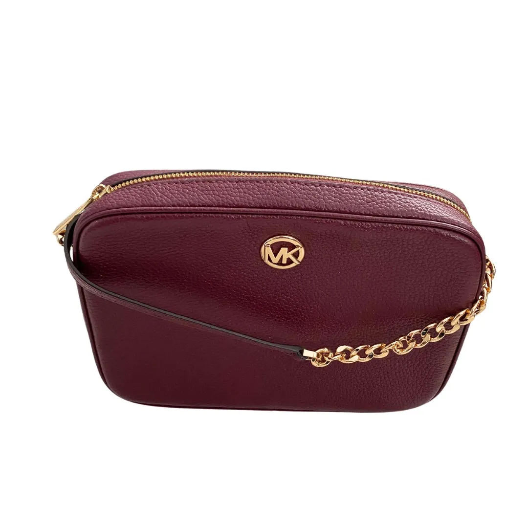 MICHAEL KORS Fulton Crossbody Bag Burgundy