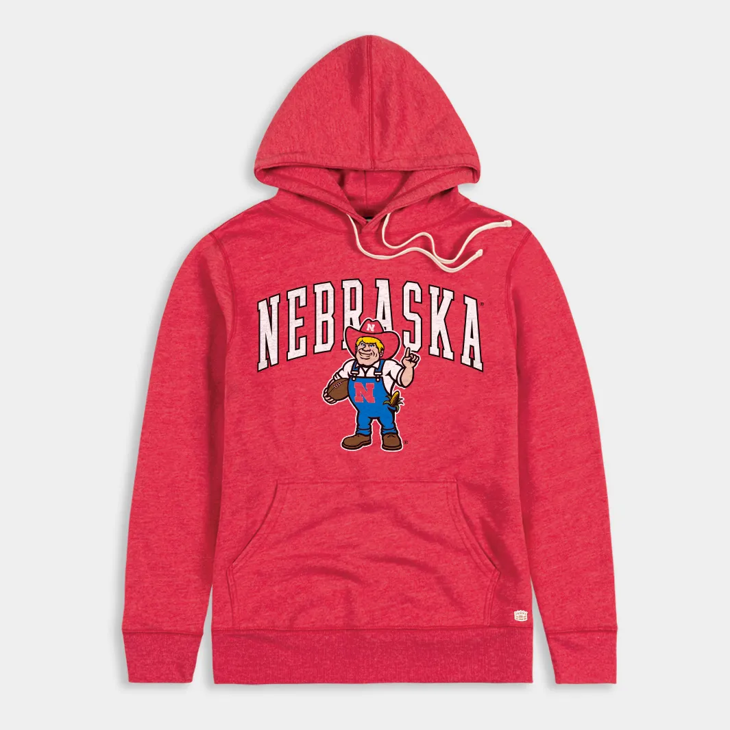 Nebraska Herbie Husker Vintage-Inspired Hoodie