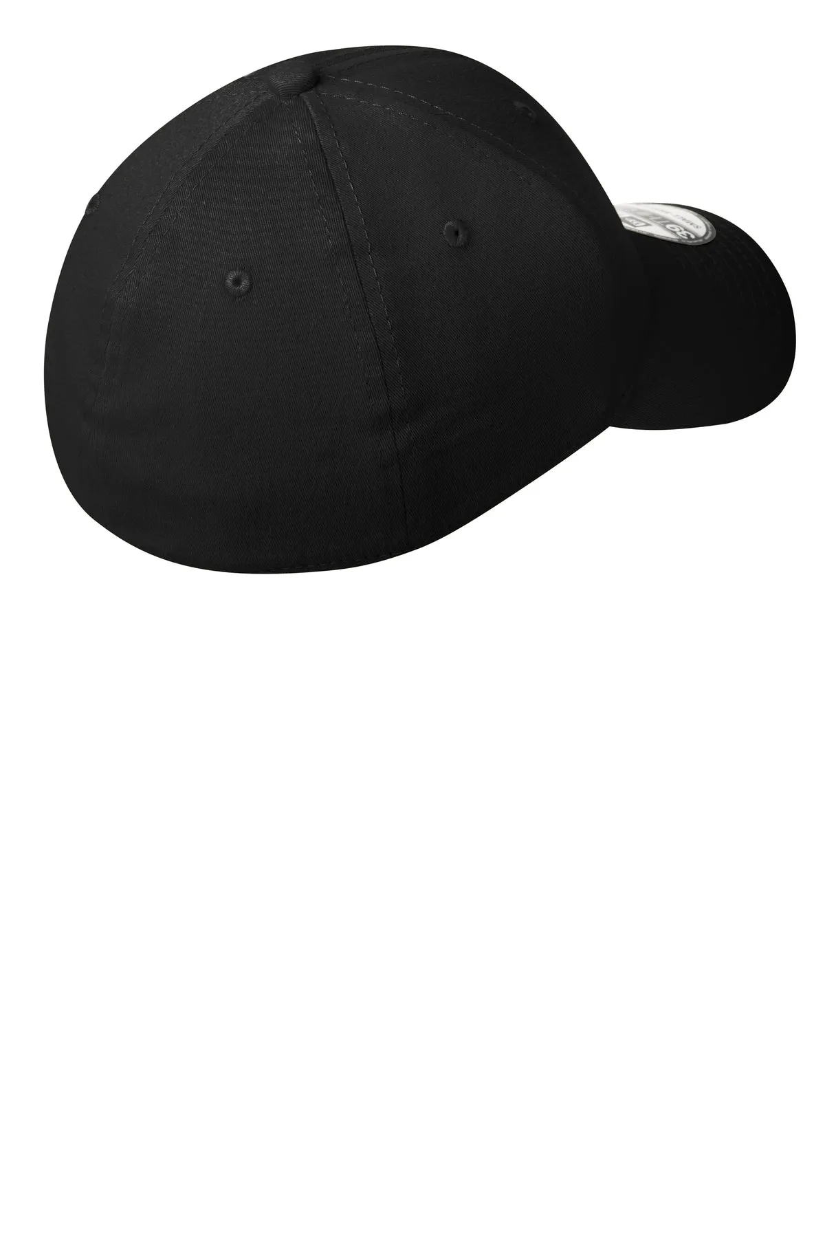 New Era Structured Stretch Custom Caps, Black