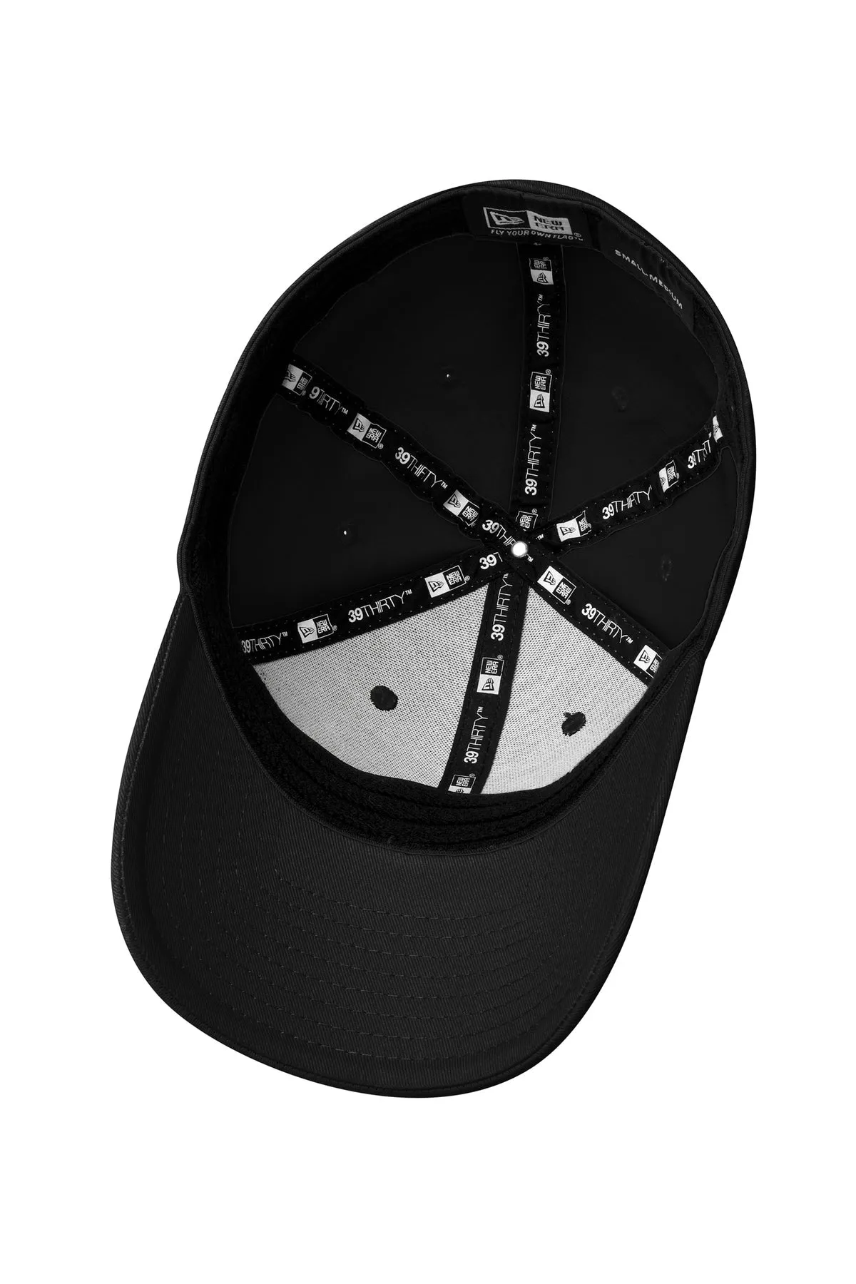 New Era Structured Stretch Custom Caps, Black