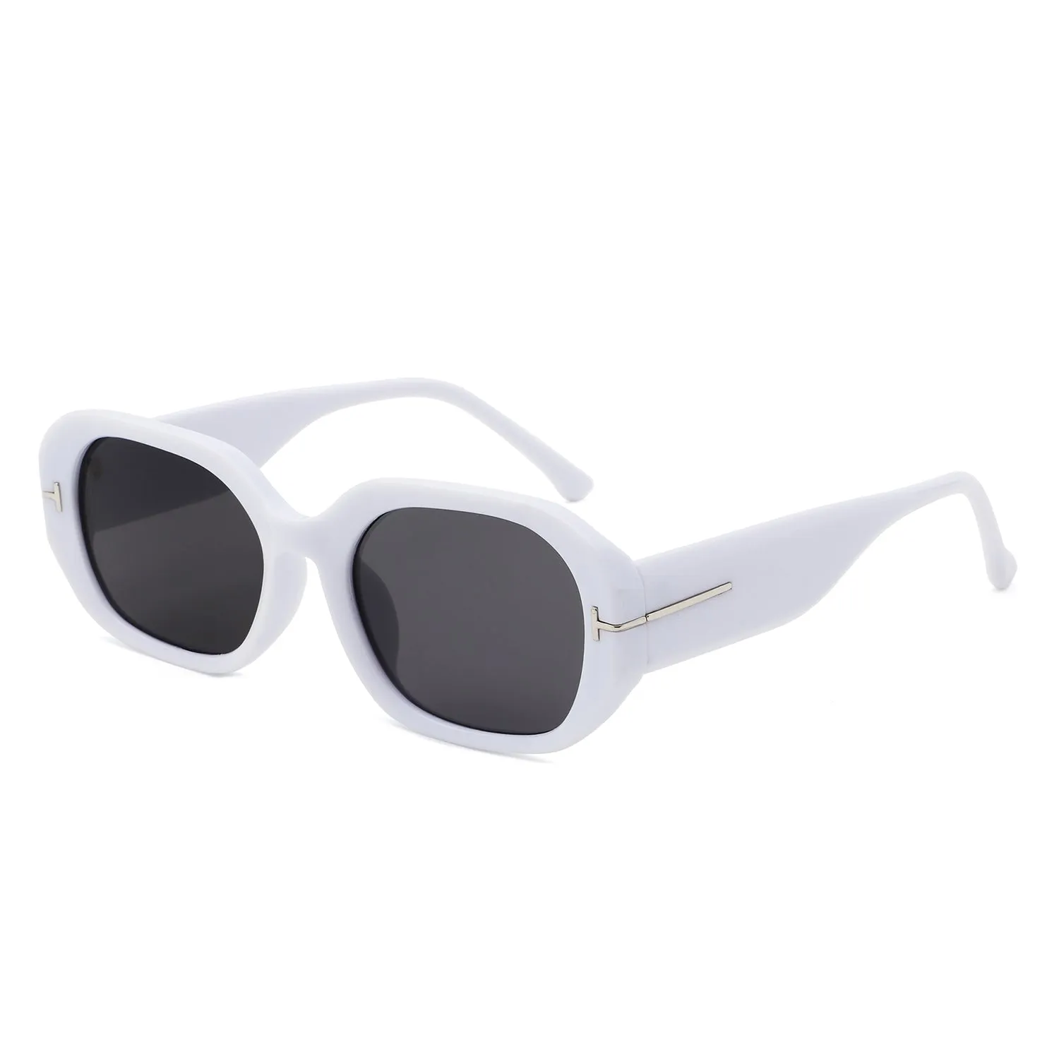 Nexis - Geometric Square Thick Frame Fashion Sunglasses