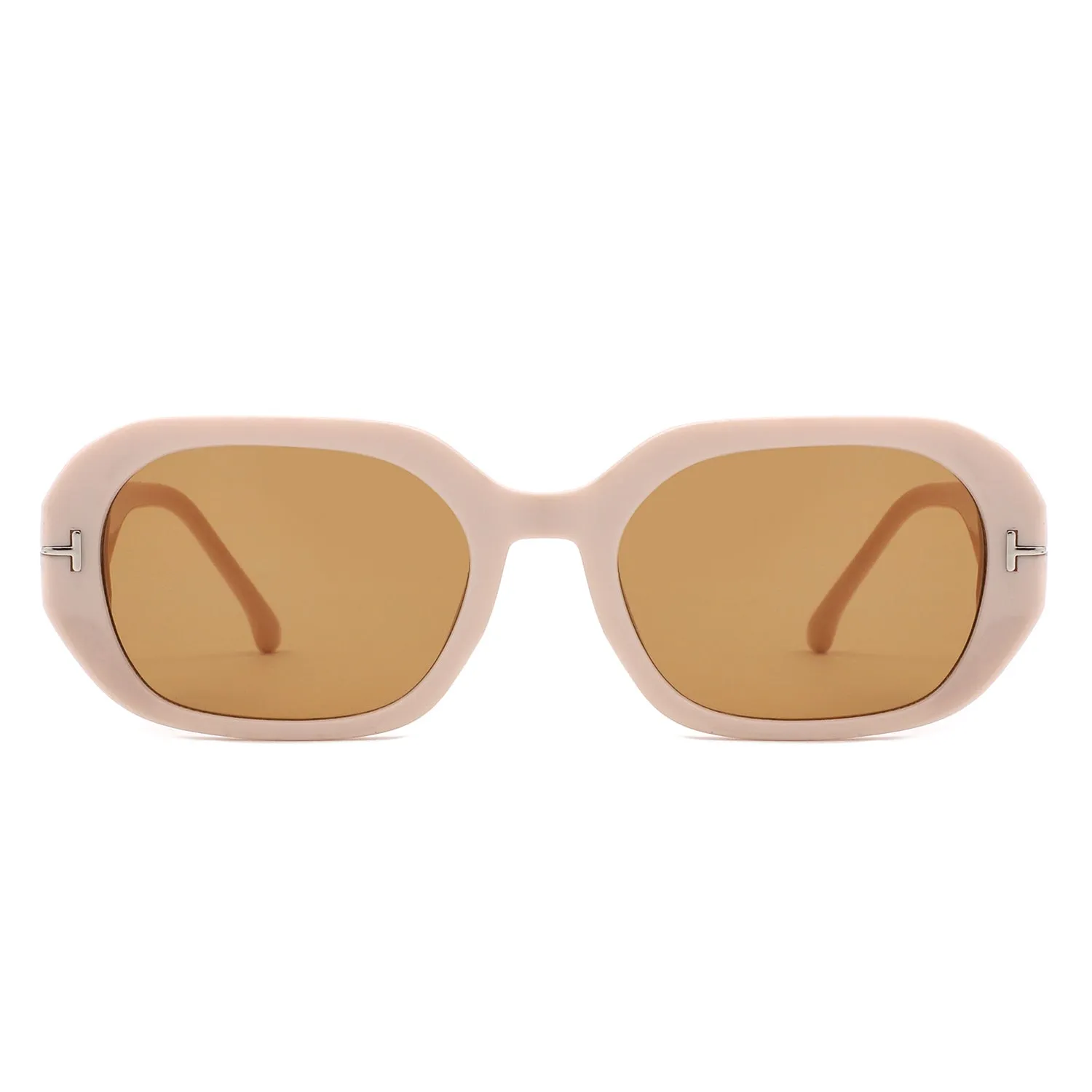 Nexis - Geometric Square Thick Frame Fashion Sunglasses