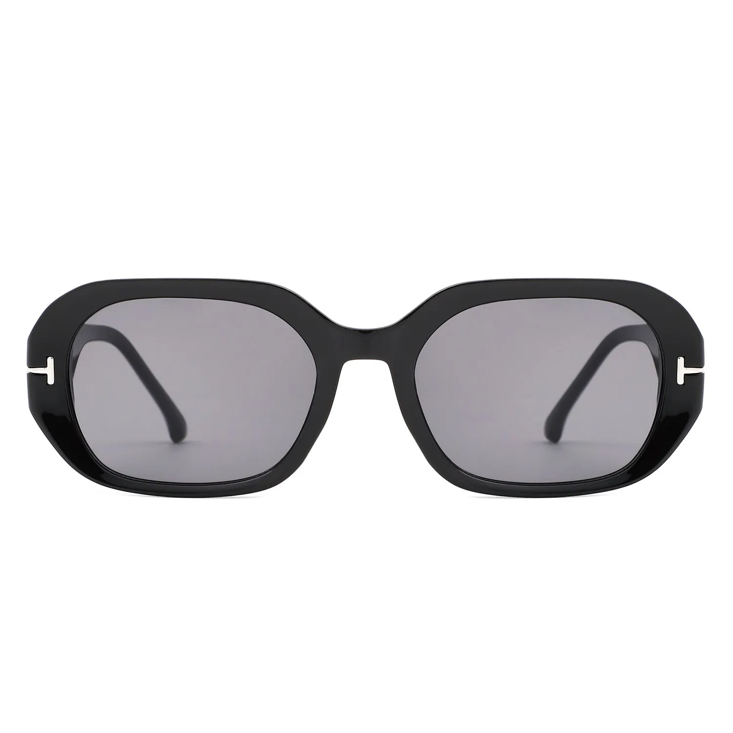 Nexis - Geometric Square Thick Frame Fashion Sunglasses