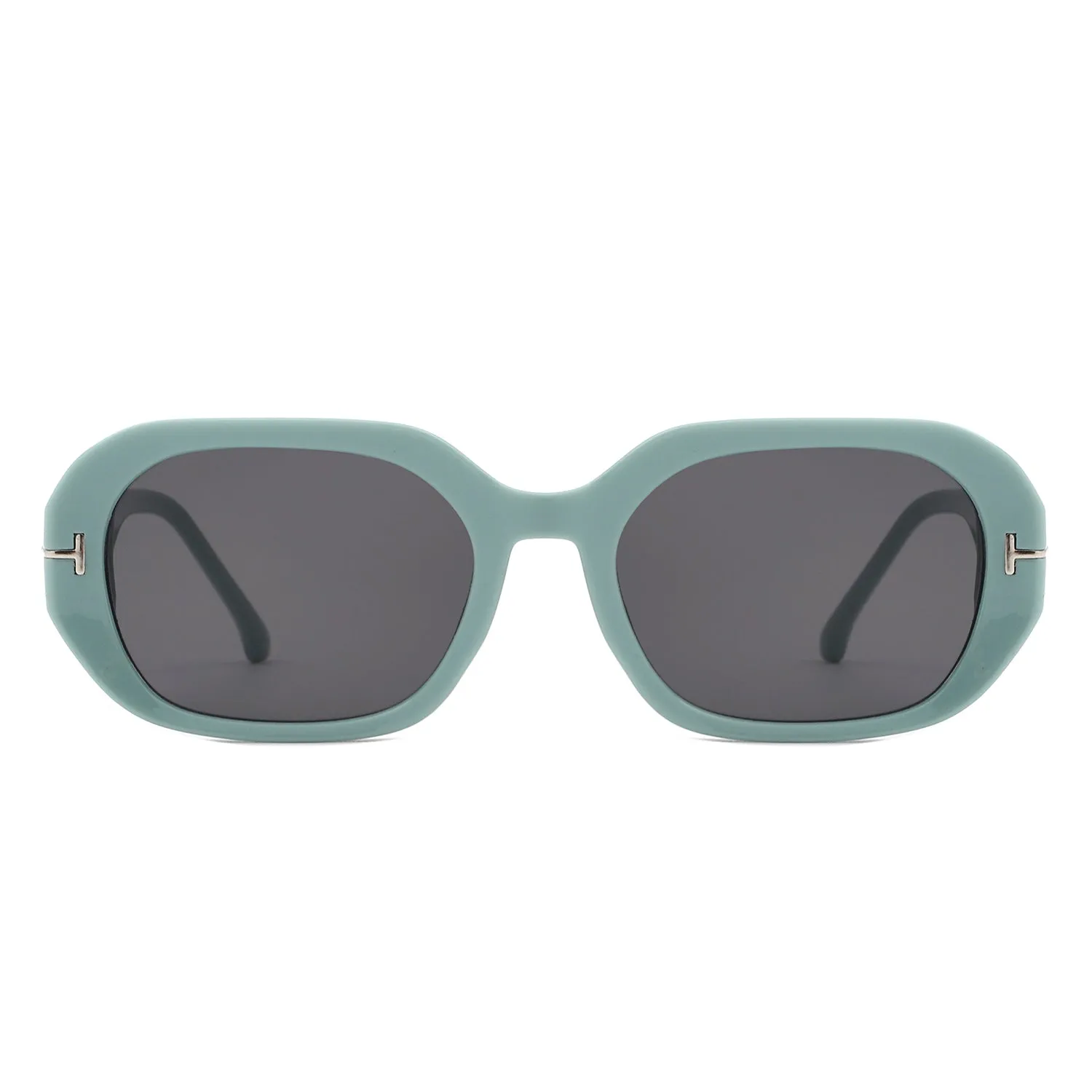 Nexis - Geometric Square Thick Frame Fashion Sunglasses