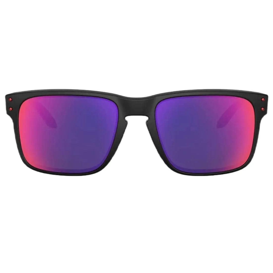 Oakley Holbrook Sunglasses - Matte Black/Positive Red Iridium