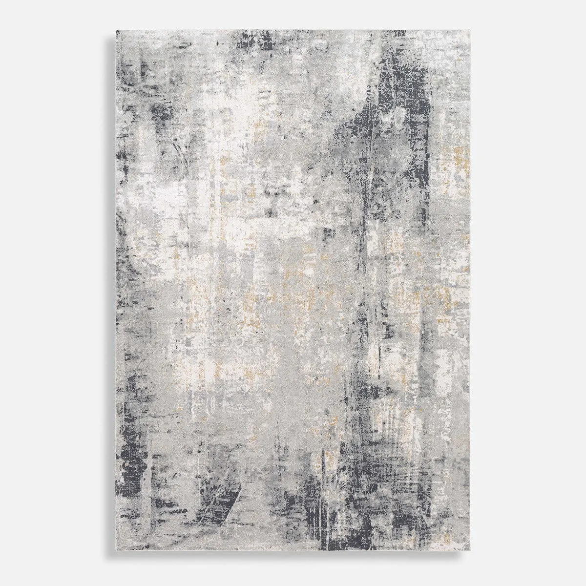 Paoli Gray Abstract 5 X 7.5 Rug