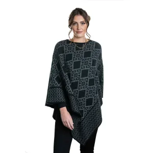 Premium Possum and Merino Wool - Diamond Poncho