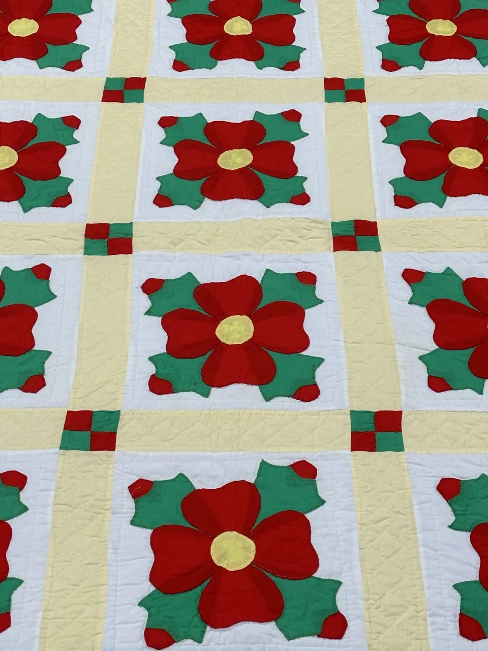 Red Rose of Sharon Quilt-9/23