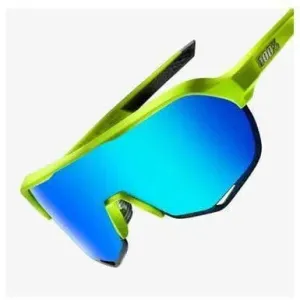 Ride 100% Speedcraft Eyewear S2  Matte  Flourescent Yellow - Green Multilayer Mirror Lent