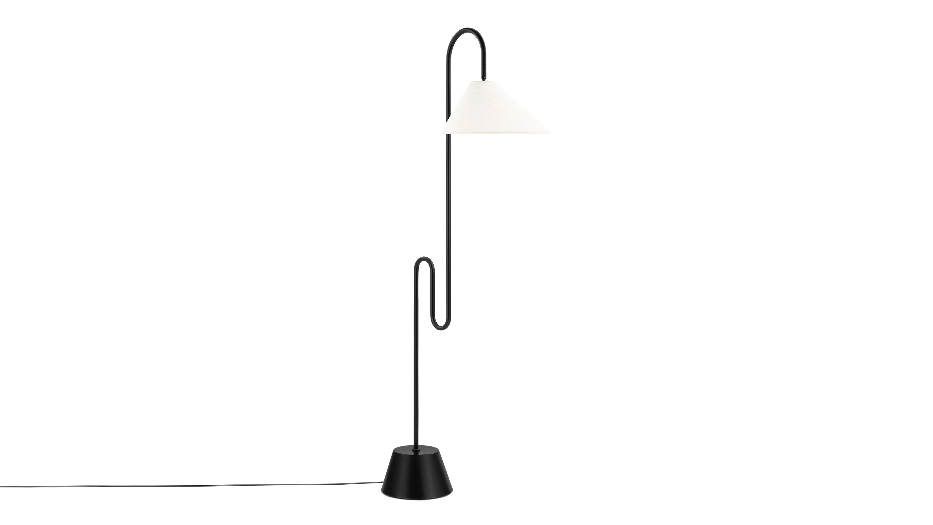 Roattino - Roattino Floor Lamp, Black