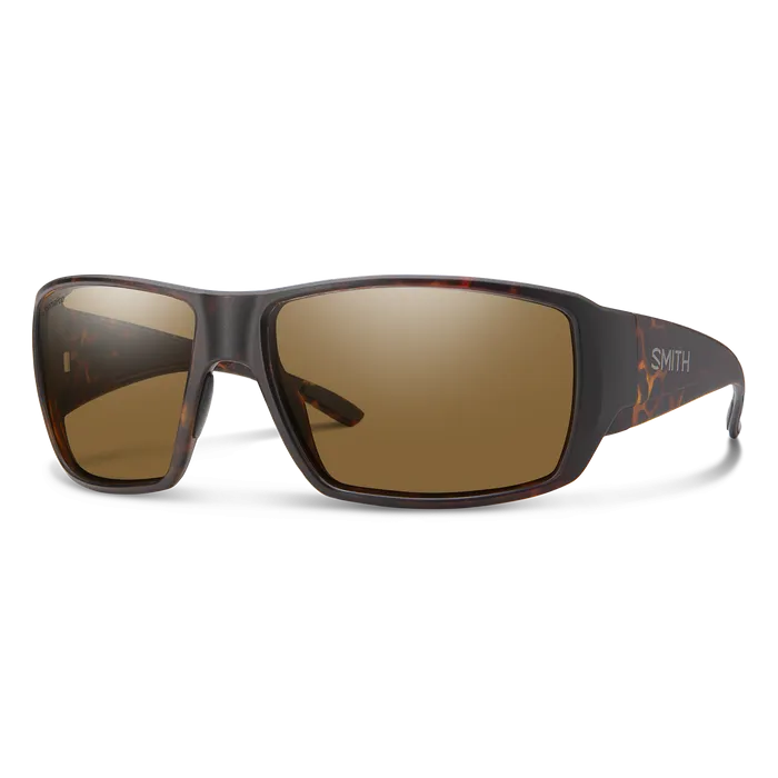 Smith Guide's Choice Tortoise Frame - ChromaPop Glass Polarized Brown Lens - Polarized Sunglasses