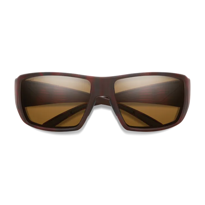 Smith Guide's Choice Tortoise Frame - ChromaPop Glass Polarized Brown Lens - Polarized Sunglasses