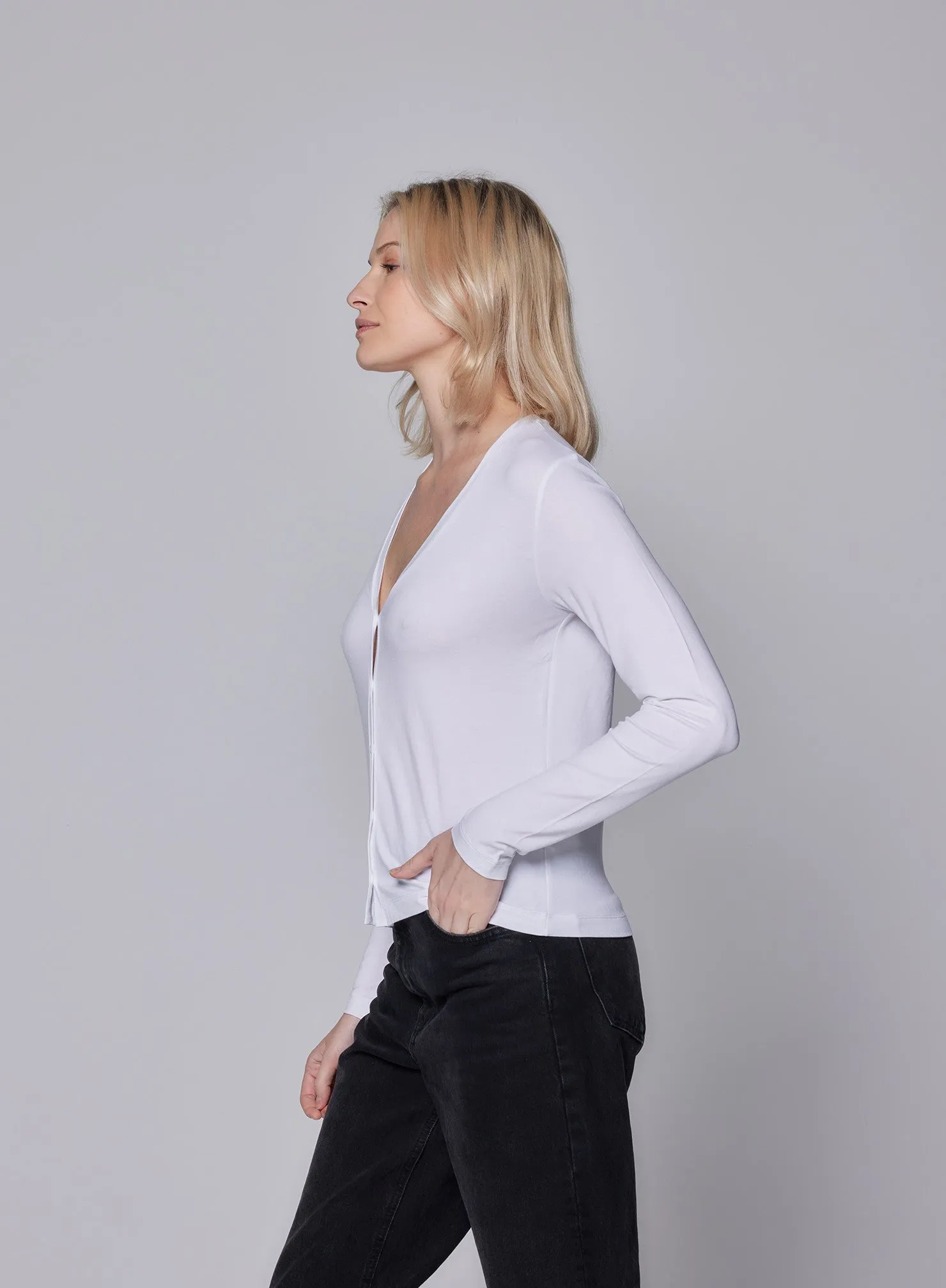 Soft Touch V-Neck Cardigan