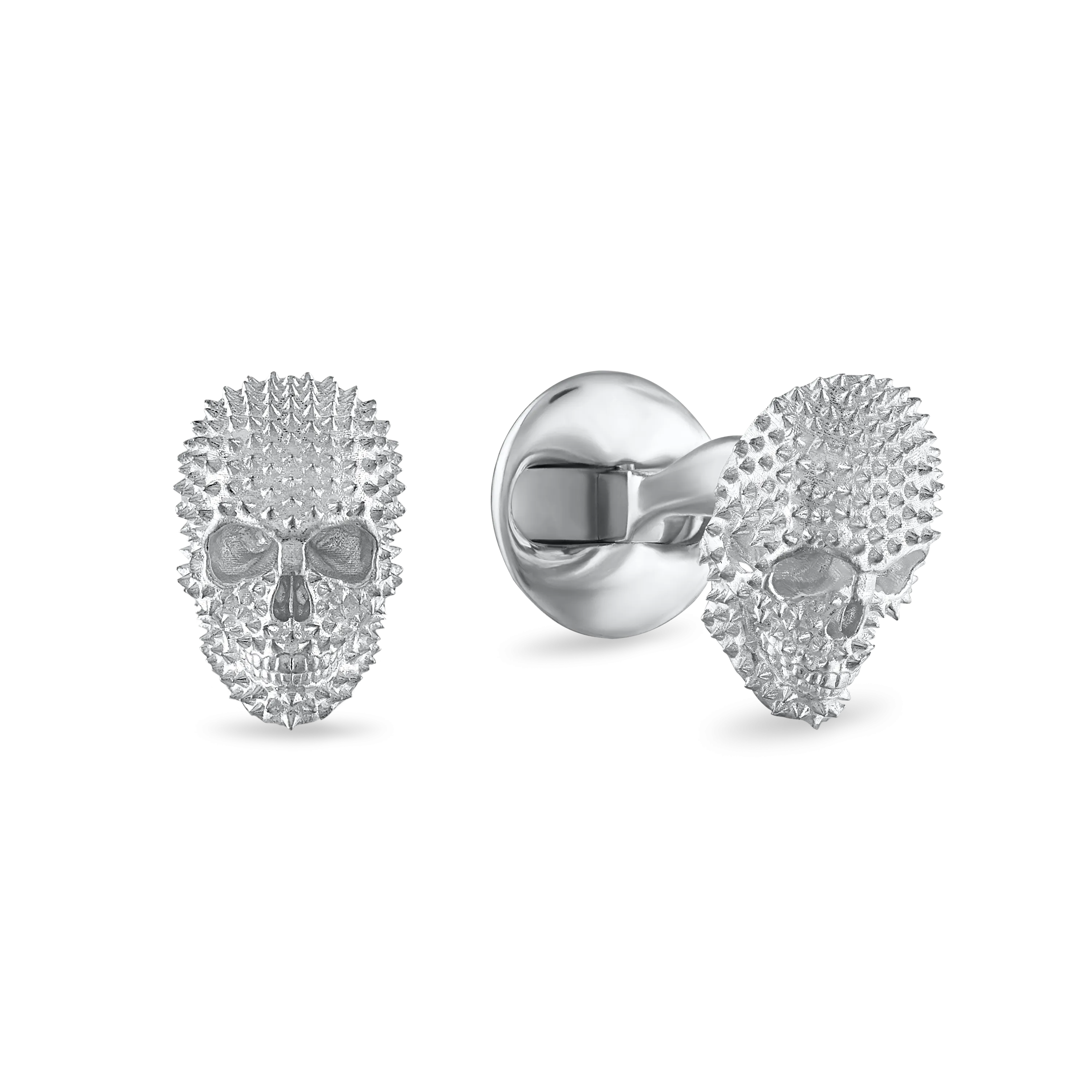 Studded Skulls Cufflinks & Studs Set